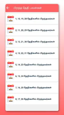 Rasipalangal Daily Horoscope android App screenshot 2